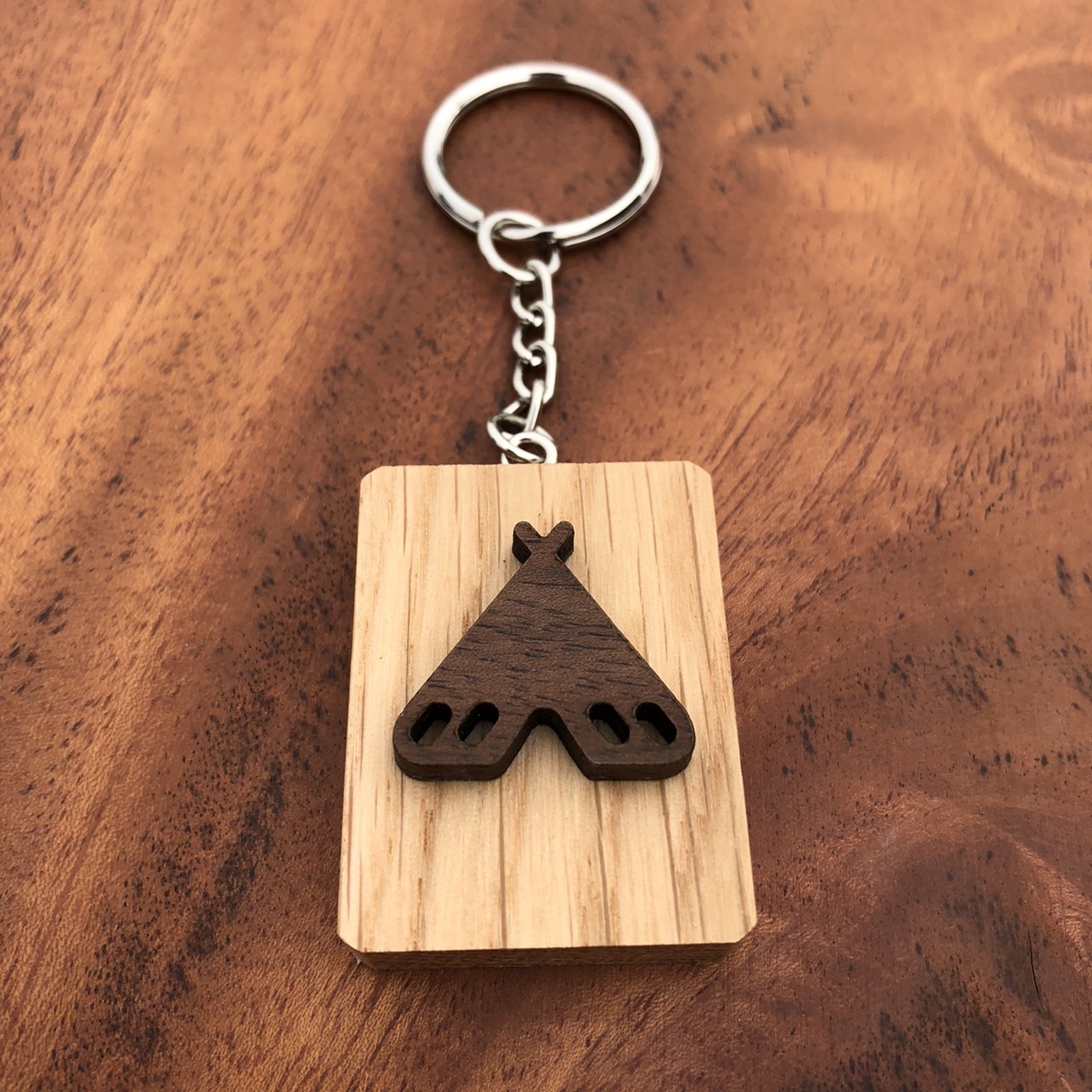 帳篷不二鑰匙圈