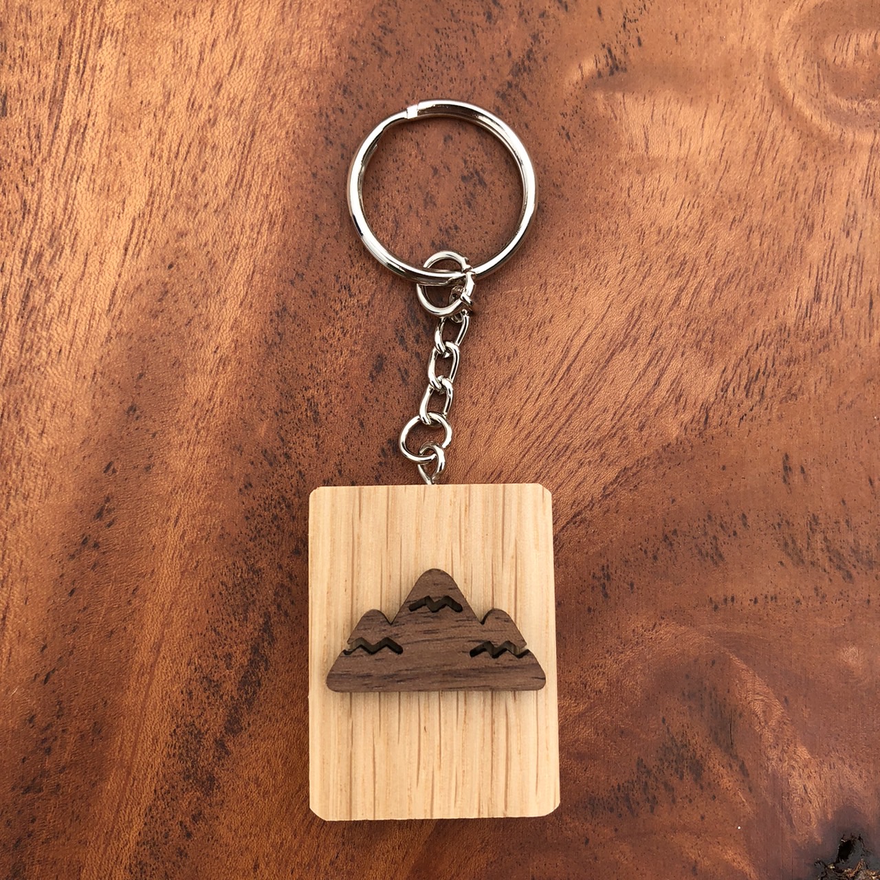 山脈不二鑰匙圈