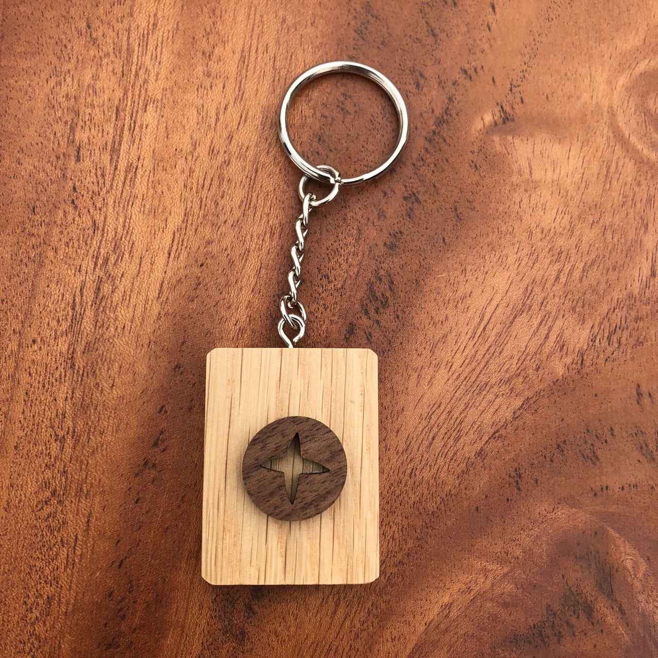 香菇不二鑰匙圈