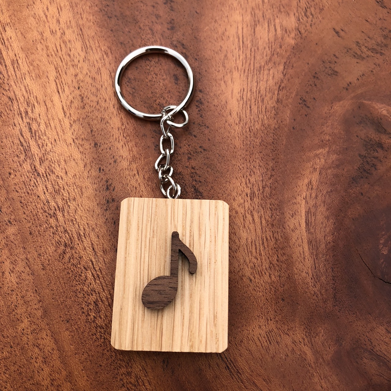 八分音符不二鑰匙圈
