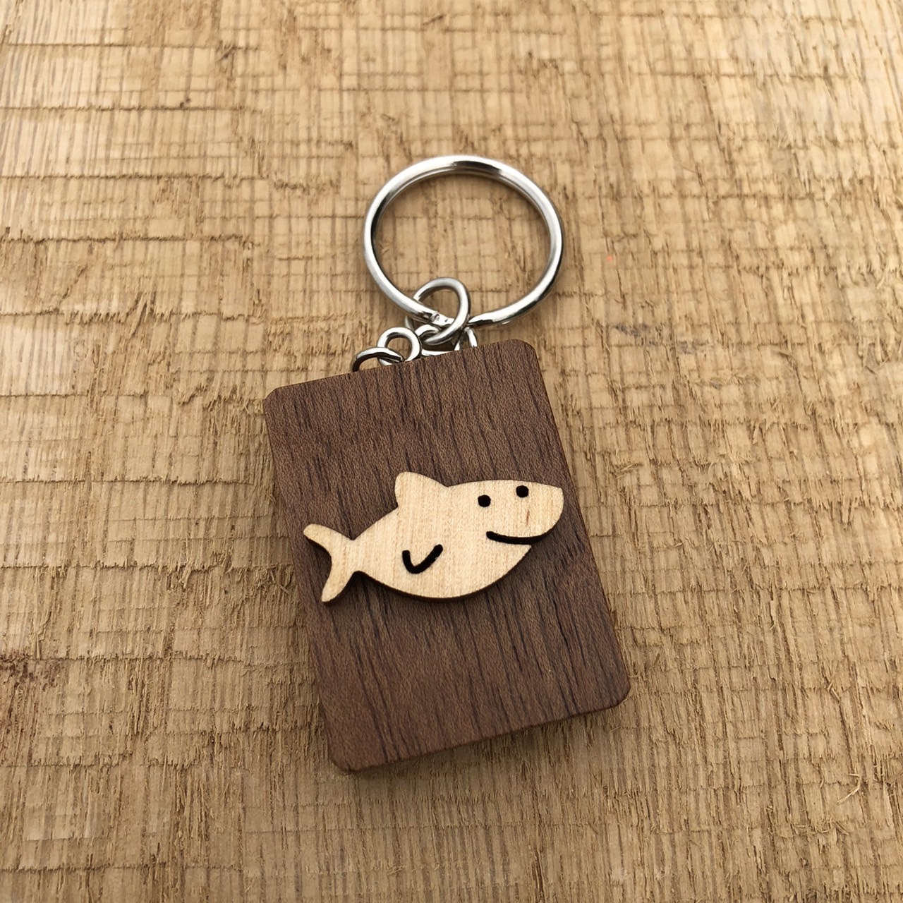 鯊魚老大不二鑰匙圈