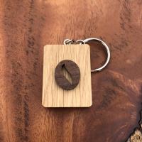 咖啡豆不二鑰匙圈