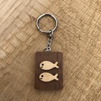 二條魚不二鑰匙圈