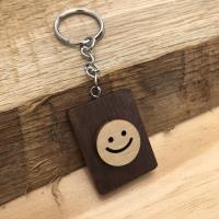微笑不二鑰匙圈